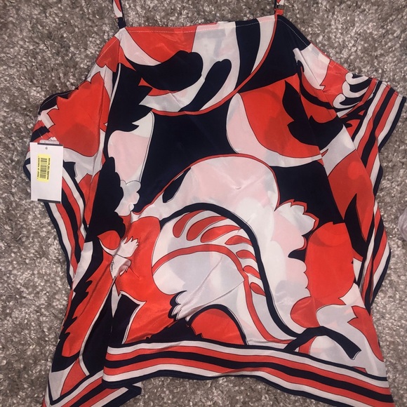 Trina Turk flowy top - Picture 3 of 3